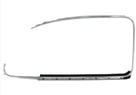 WINDOW TRIM ALUMINIUM, W/SCRAPER, LEFT & RIGHT - Beetle 1967 to 1979