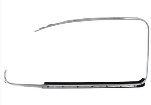 WINDOW TRIM ALUMINIUM, W/SCRAPER, LEFT & RIGHT - Beetle 1964 to 1979