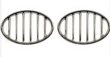 HORN GRILL, PAIR - Beetle 1952 to 1972