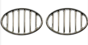 HORN GRILL, PAIR - Beetle 1952 to 1972