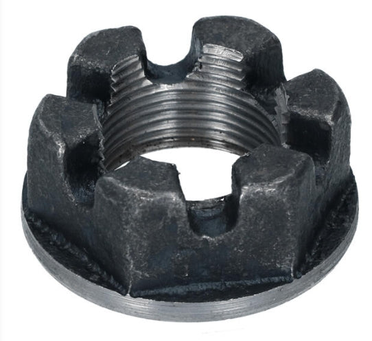 REAR AXLE CASTLE NUT, 36MM HEX - Beetle/Ghia/T3 1966 to 1979