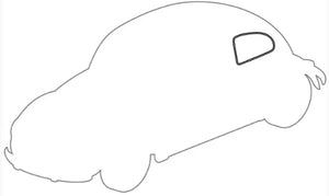 WINDOW SEAL REAR SIDE, CAL LOOK - Beetle 1952 to 1967