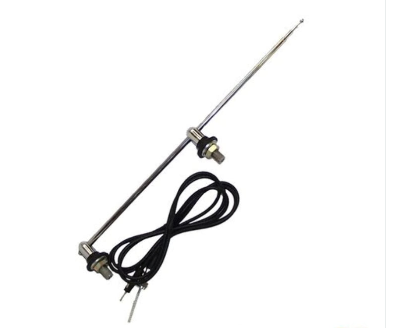 Antenna, side and dual mount - Beetle/Ghia/Kombi/T3 1947 to 1986