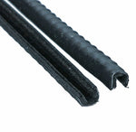 WINDOW CHANNEL, FELT 580MM, PAIR - Beetle/Kombi 1964 to 1979