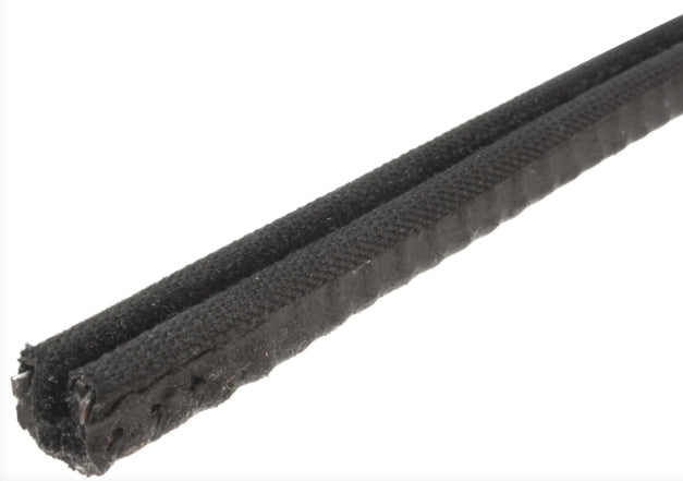 QUARTER LIGHT CHANNEL FELT, FRONT - Beetle/Kombi 1964 to 1979