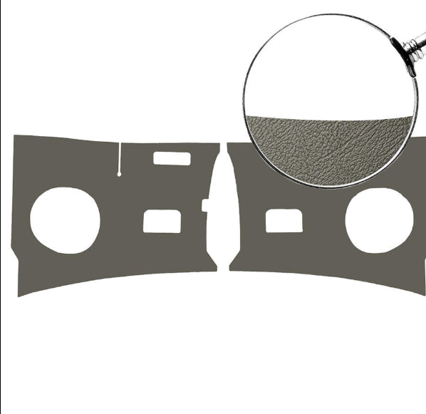 KICK PANELS, FRONT, PAIR - Kombi 1964 to 1697