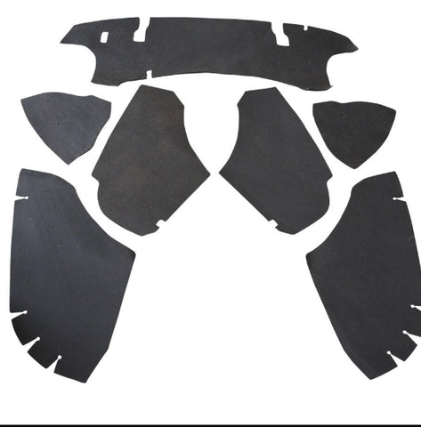 ENGINE BAY SOUND ABSORBER KIT - Ghia, all years