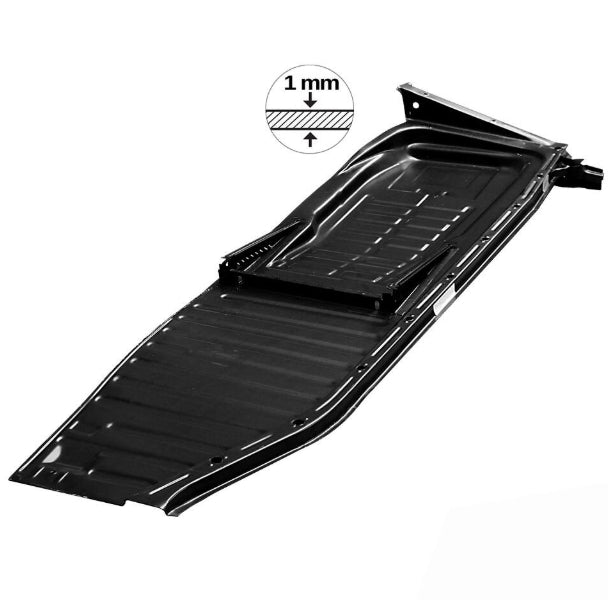 Floor pan, 1mm, left and right - Beetle 1970 to 1972-can fit earlier models