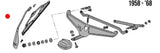 WIPER ARM & BLADE SET - Beetle 1957 to 1959