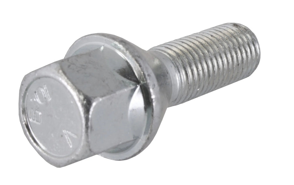 Wheel Lug Bolts, Ball Seal, M12 x 1.5 - 28 Long - SET OF FIVE
