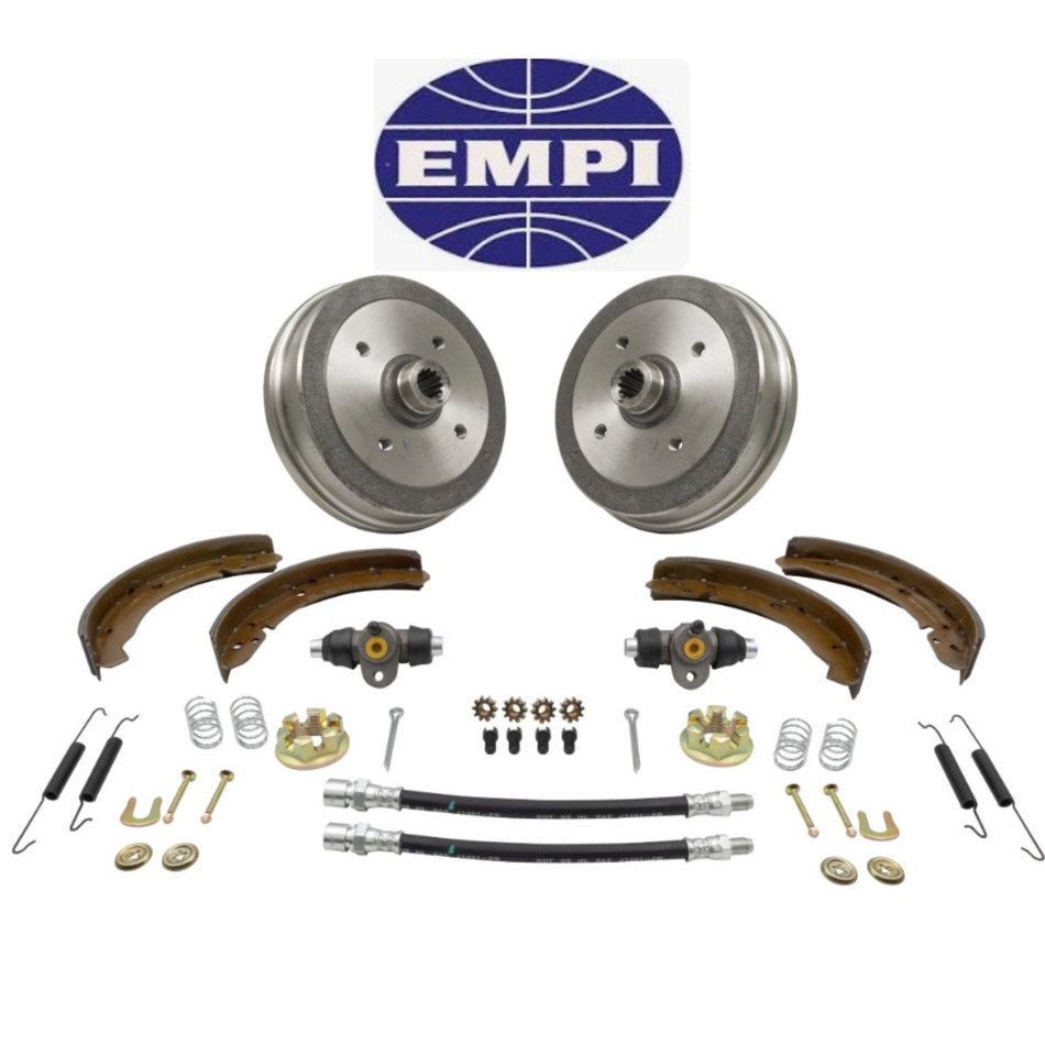 REAR Brake Drum Kit, Ghia/Beetle 1971-79
