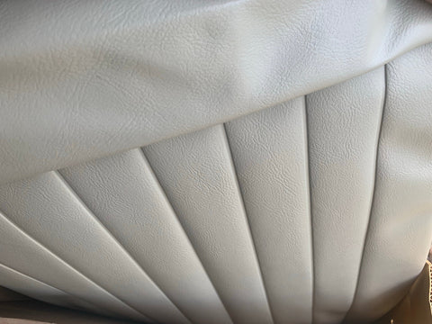 Seat Covers Black SMOOTH VINYL, Beetle 1968-69