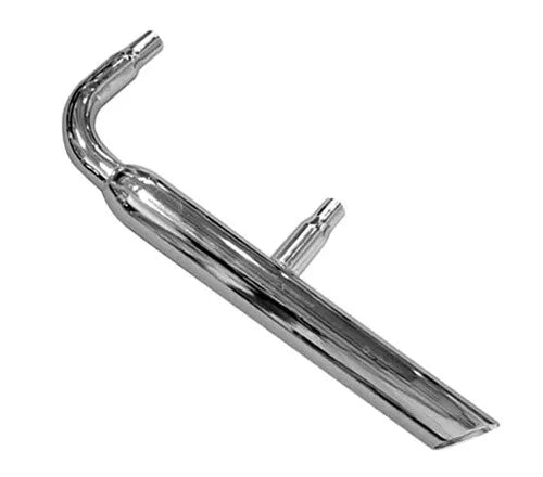 S/Steel Zoom Tube Exhaust Stock Exhaust