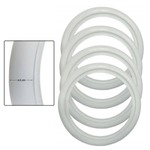 White Wall Inserts 17" SET
