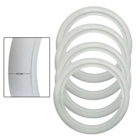 White Wall Inserts 17" SET