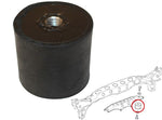 Rear Gearbox Rubber Mount, Kombi 1971-79