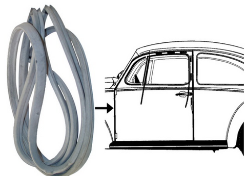 DOOR SEAL - Beetle 1947 to 1967