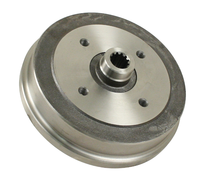 BRAKE DRUM REAR, 4 STUD - Beetle/Ghia 1968 to 1979