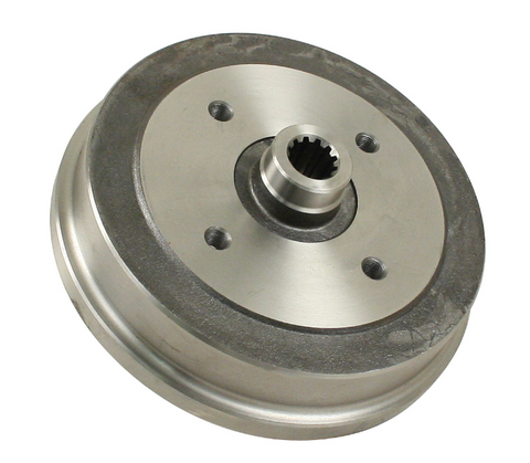 Rear Brake drum 4-stud, Beetle/Ghia