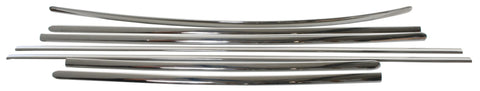 Body Trim Stainless Steel 7pc, Beetle 1952-62