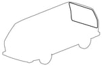 Seal Rear Hatch to Body, T25 1980-92