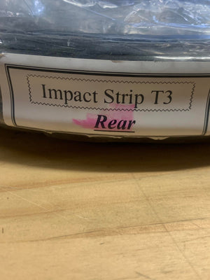 Bumper Rubber Impact Strip, Type 3
