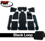 Carpet Kit RHD, Beetle 1968-72