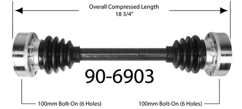 REAR Axle Assembly, Type 2