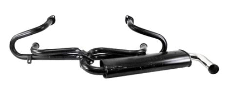 EXHAUST SYSTEM, SINGLE, QUIET - T3, 1500 & 1600CC