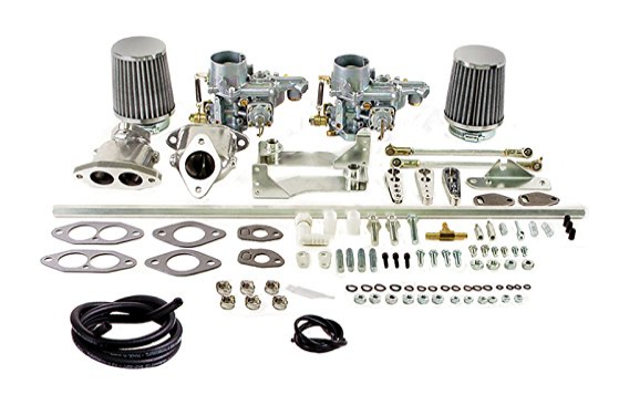 Dual EPC 34 Kit, Type 1 Dual Port w/Air Cleaners