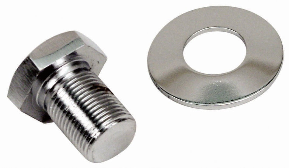 Chrome Bolt & Washer Set, for Bolt-In Sand Seal Pulleys