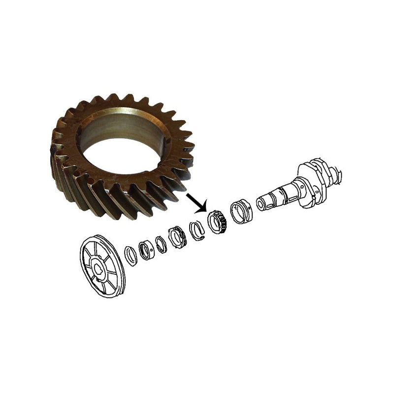 Timing gear, 1200-1600cc