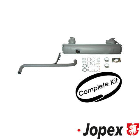 Exhaust Kit Complete, Kombi 1972-79