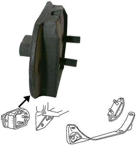 Gearbox Mount, Beetle/Ghia/T3 1962-65