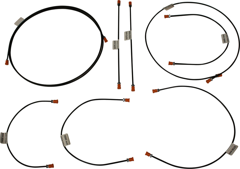 Steel Brake Line Kit, Kombi 1967-69