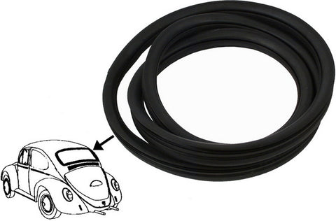 WINDOW SEAL, REAR, CAL LOOK- Beetle 1958 to 1967