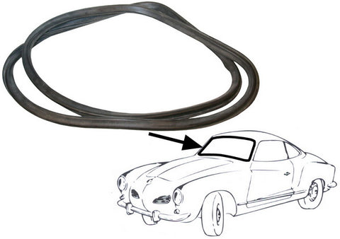 FRONT Windscreen Seal, Karmann Ghia 1966-74