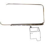 Door Trim Frame w/Scraper, Kombi 1968on