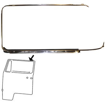 Window trim for left and right - Kombi 1968 to 1979
