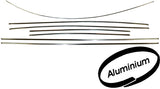 BODY TRIM SET - Beetle 1968-72, Aluminum or Polished stainless steel