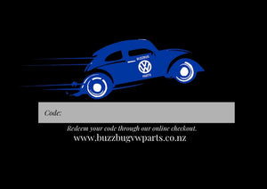 GIFT CARD - BUZZBUG VW PARTS