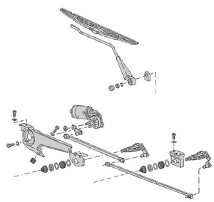 Wiper Spindle Cover, T25