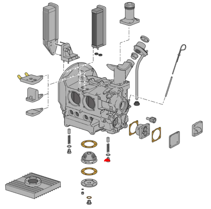 Oil Strainer, 36hp