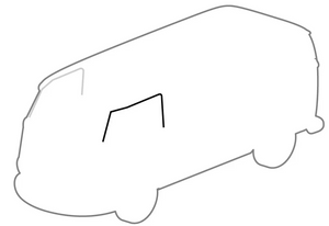 Top Door Seal, Kombi 1955-67