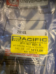 Sliding Cab Window Latch w/Seal, Kombi 1955-67
