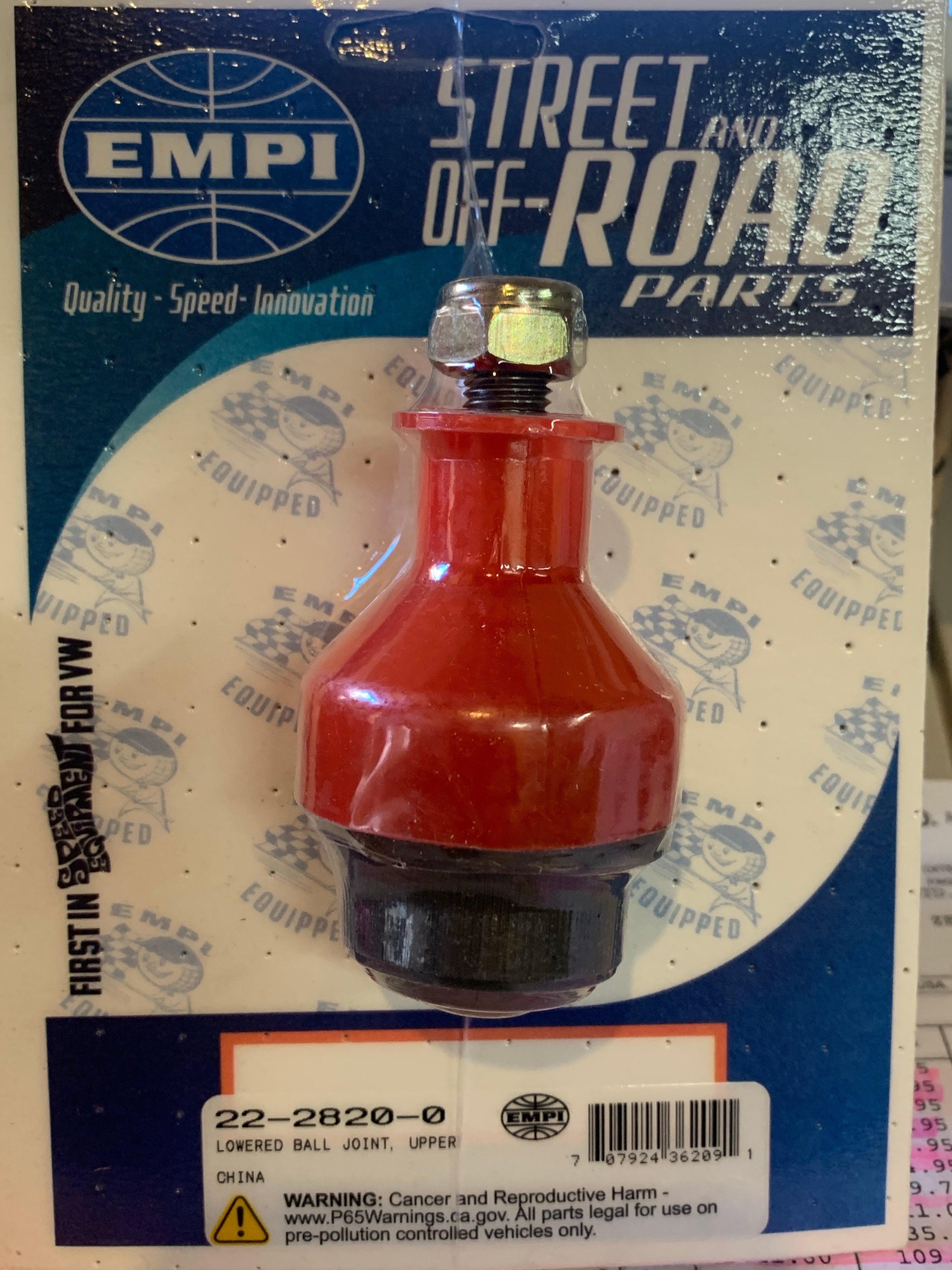 UPPER Ball Joint With Extra Travel, Bug/Ghia 1967-74 – Buzzbug VW Parts
