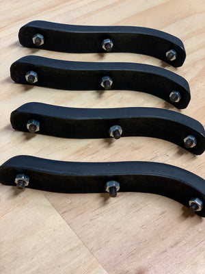 Bumper Overrider SET of 4, Beetle Pre 1967