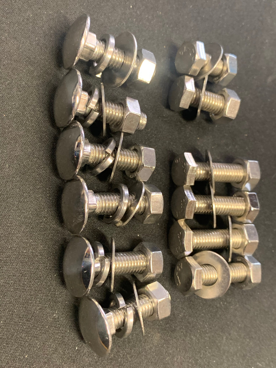 Stainless Steel Bumper Fitting Kit, Beetle