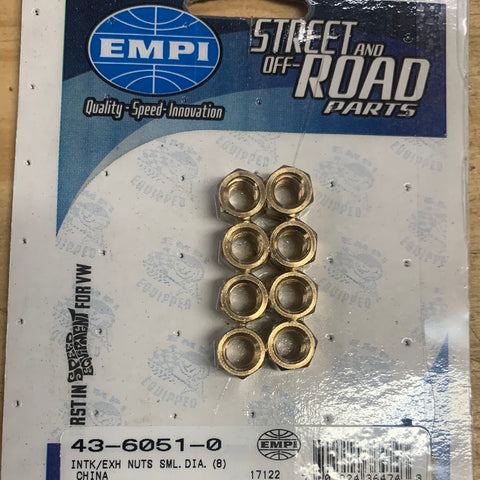 MANIFOLD, BRASS NUTS 11MM - SET OF 8