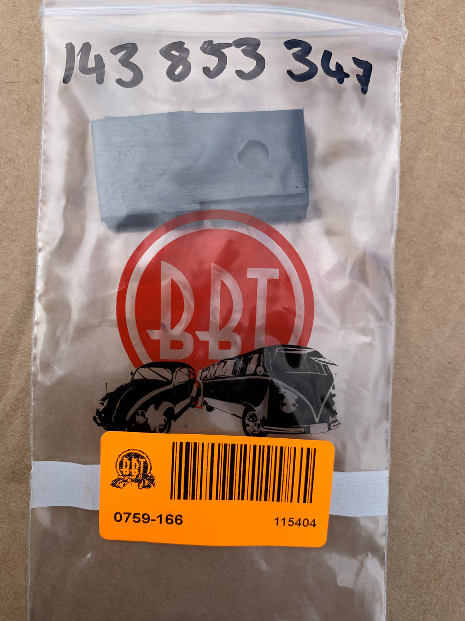 Quarter Pillar Seals UPPER, Ghia 1959-71